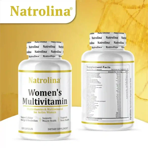 Natrolina Multivitamin for Women 120 Capsules-03