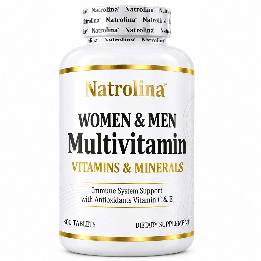 Natrolina Adults Multivitamin for Men & Women 300 Tablets