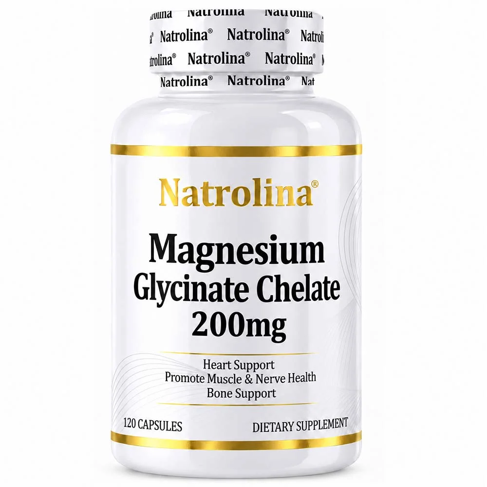 Natrolina Magnesium Glycinate Chelate 200 mg - 120 capsules