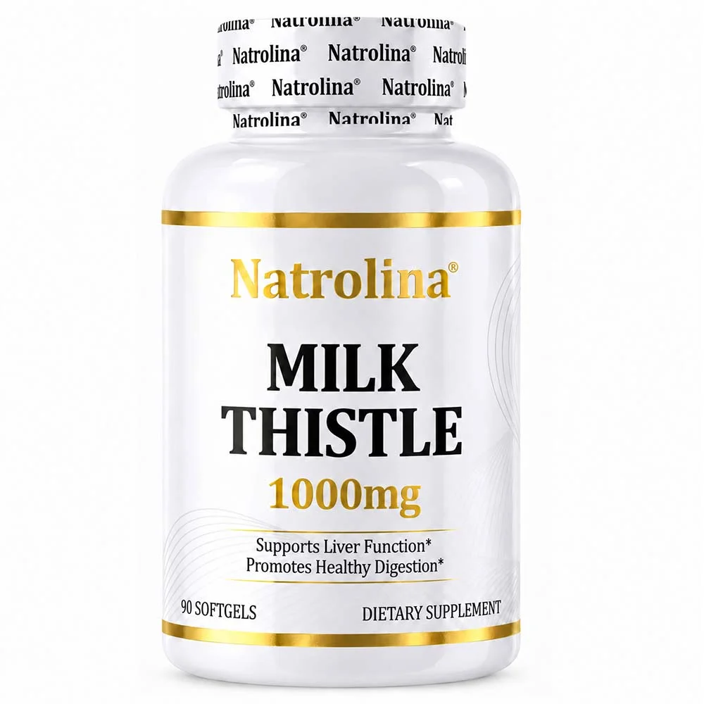 Natrolina Milk Thistle 1000 mg - 50 Softgels